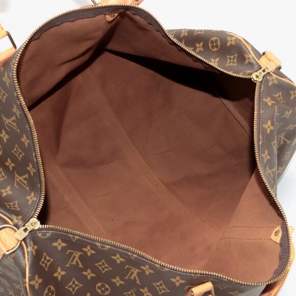 Louis Vuitton Monogram Canvas Keepall Bandoulière 60 - Picture 7 of 9
